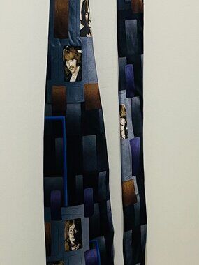 Beatles White Album Silk Tie